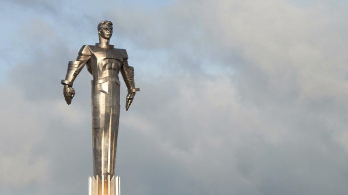Moskovan Yuri Gagarinin muistomerkki: kuvaus, historia, osoite